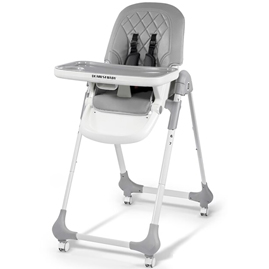 Детский стульчик для кормления Dearest Baby High Chair Grey